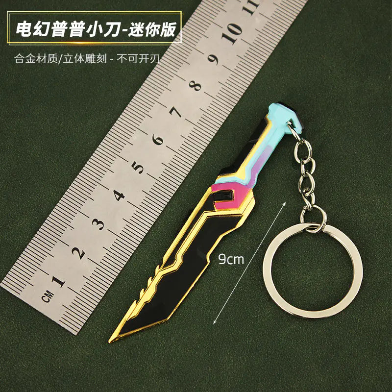 Valorant Merchandise M4 Impression Metal Keychain