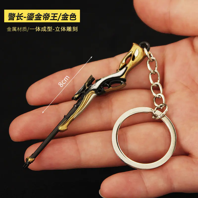 Valorant Merchandise M4 Impression Metal Keychain