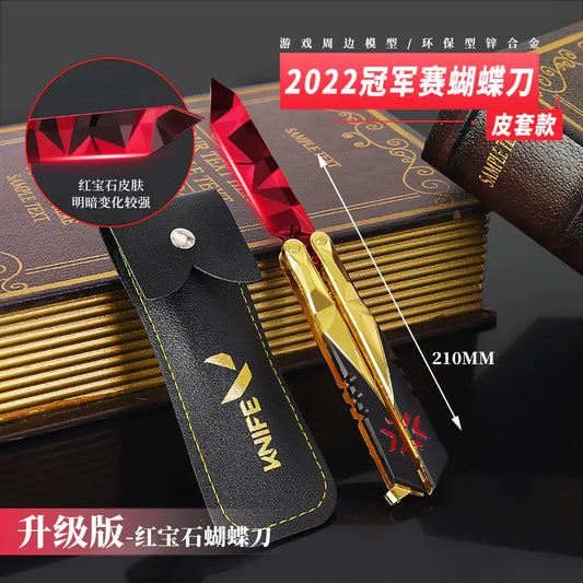 Valorant 2022 Edition Champions Butterfly Knife Model