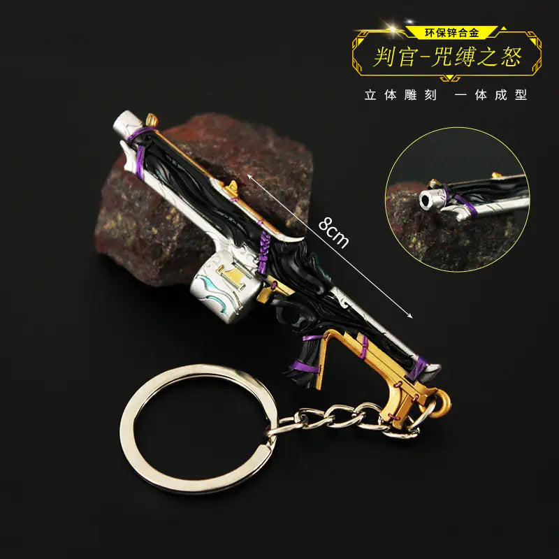 Valorant Merchandise M4 Impression Metal Keychain