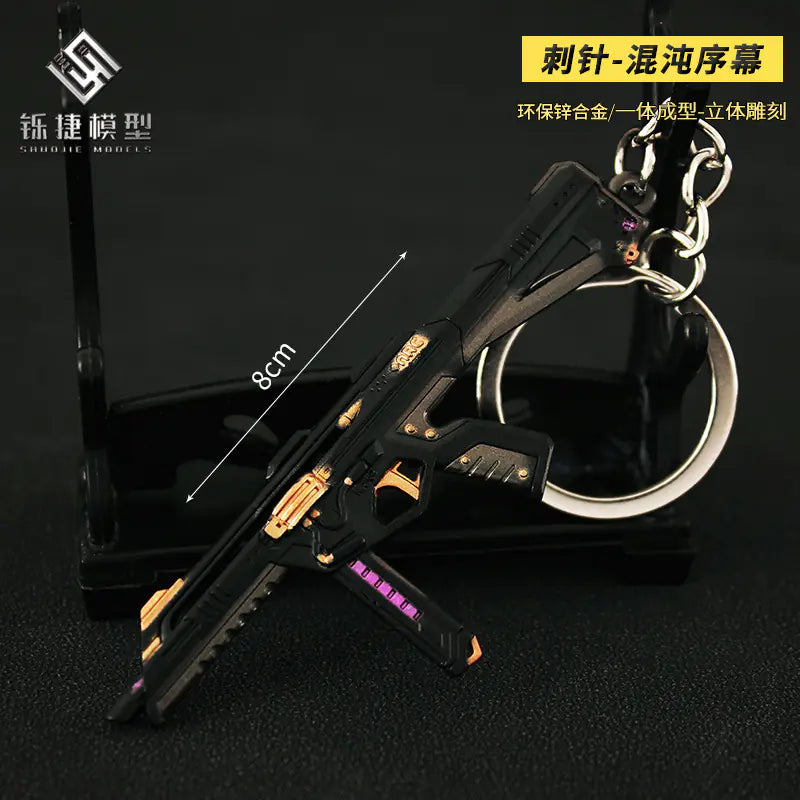 Valorant Merchandise M4 Impression Metal Keychain