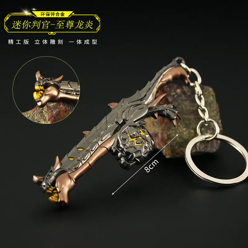 Valorant Merchandise M4 Impression Metal Keychain