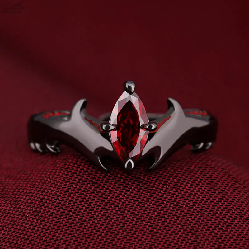 Devil's Ring S925 Silver Head of State Jewelry