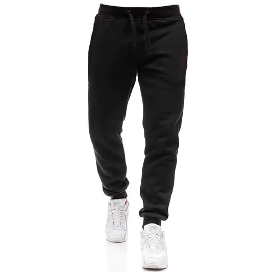 Solid Color Light Board Loose-fitting Men's Trousers