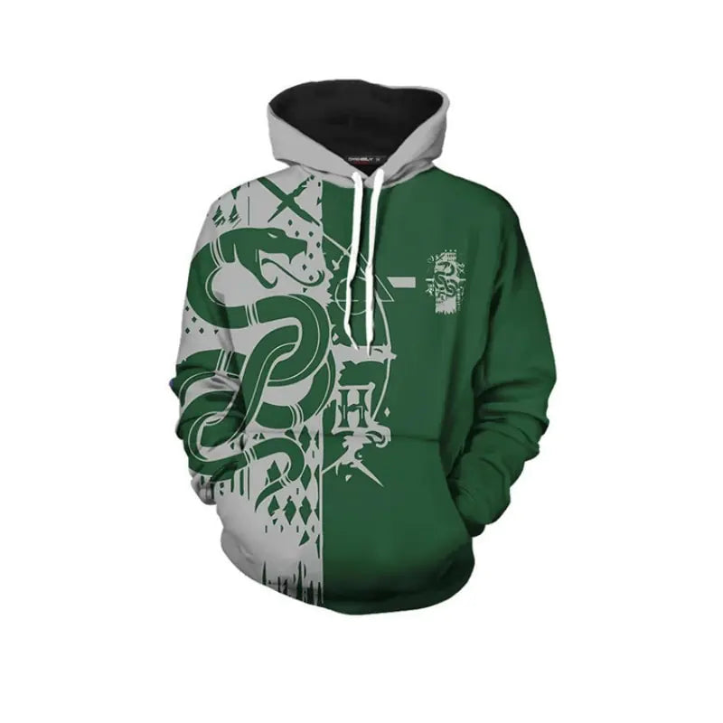 Classic Harry Potter 3D Hoodie for Cosplay and Casual Wear